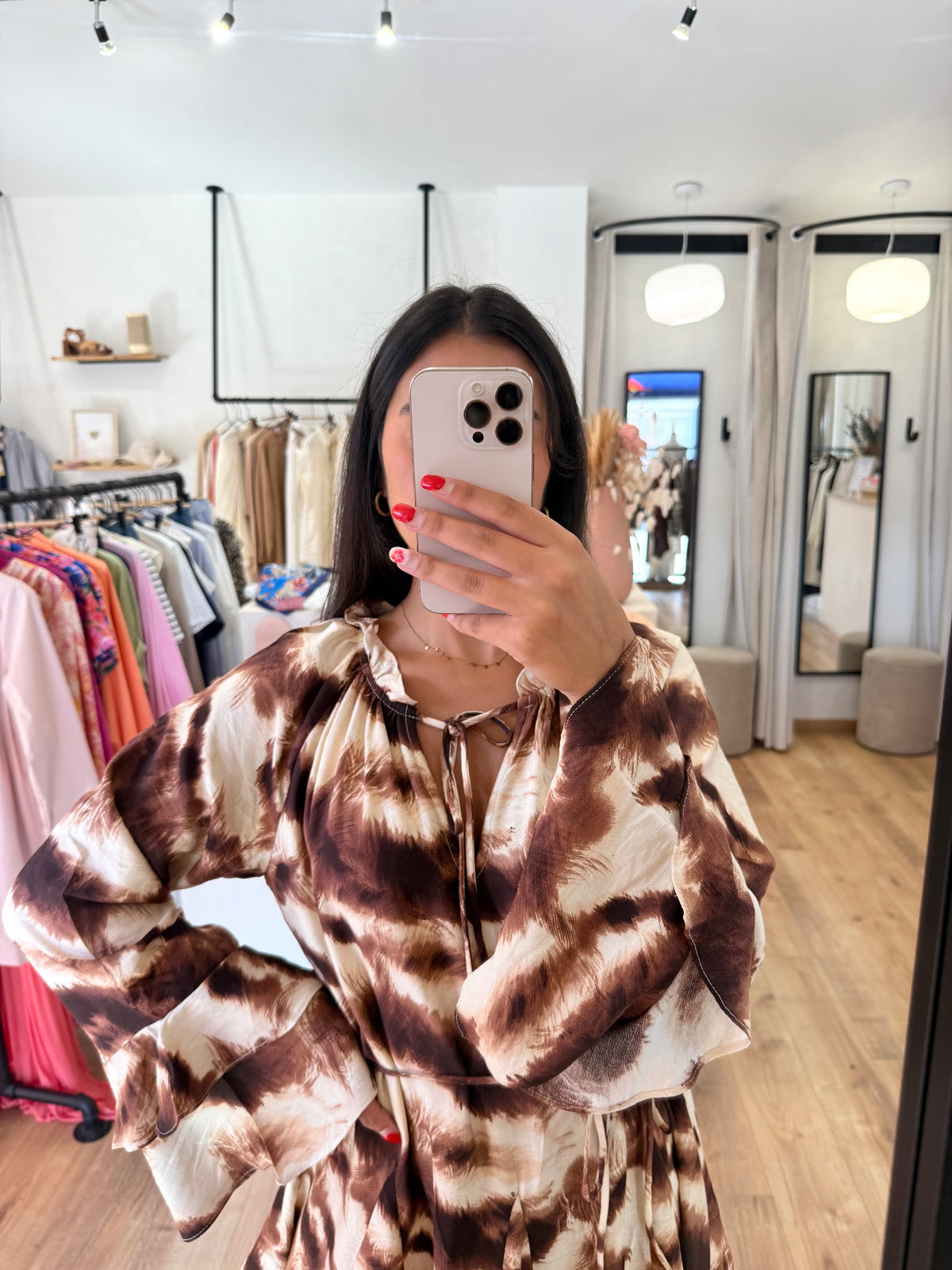 Robe choco motifs - Isaline