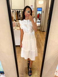 Robe longue blanc - victa