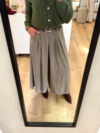 Pantalon vichy kaki - Nael