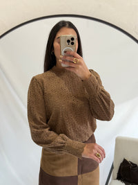 Blouse choco - Laura