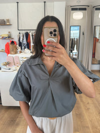 Blouse kaki - Agatha