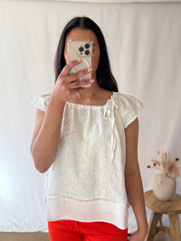Haut blanc - Emilie