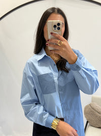 Chemise bleu - Louisa