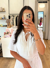 Robe Blanc - Lina