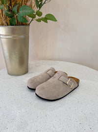 Mules taupe - auguste