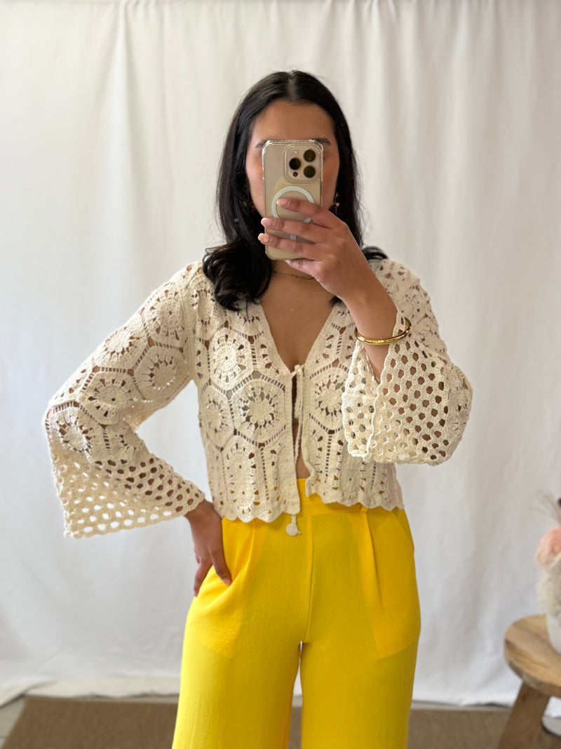 Gilet crochet - Maria