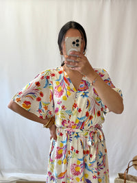 Robe longue motifs - Alida