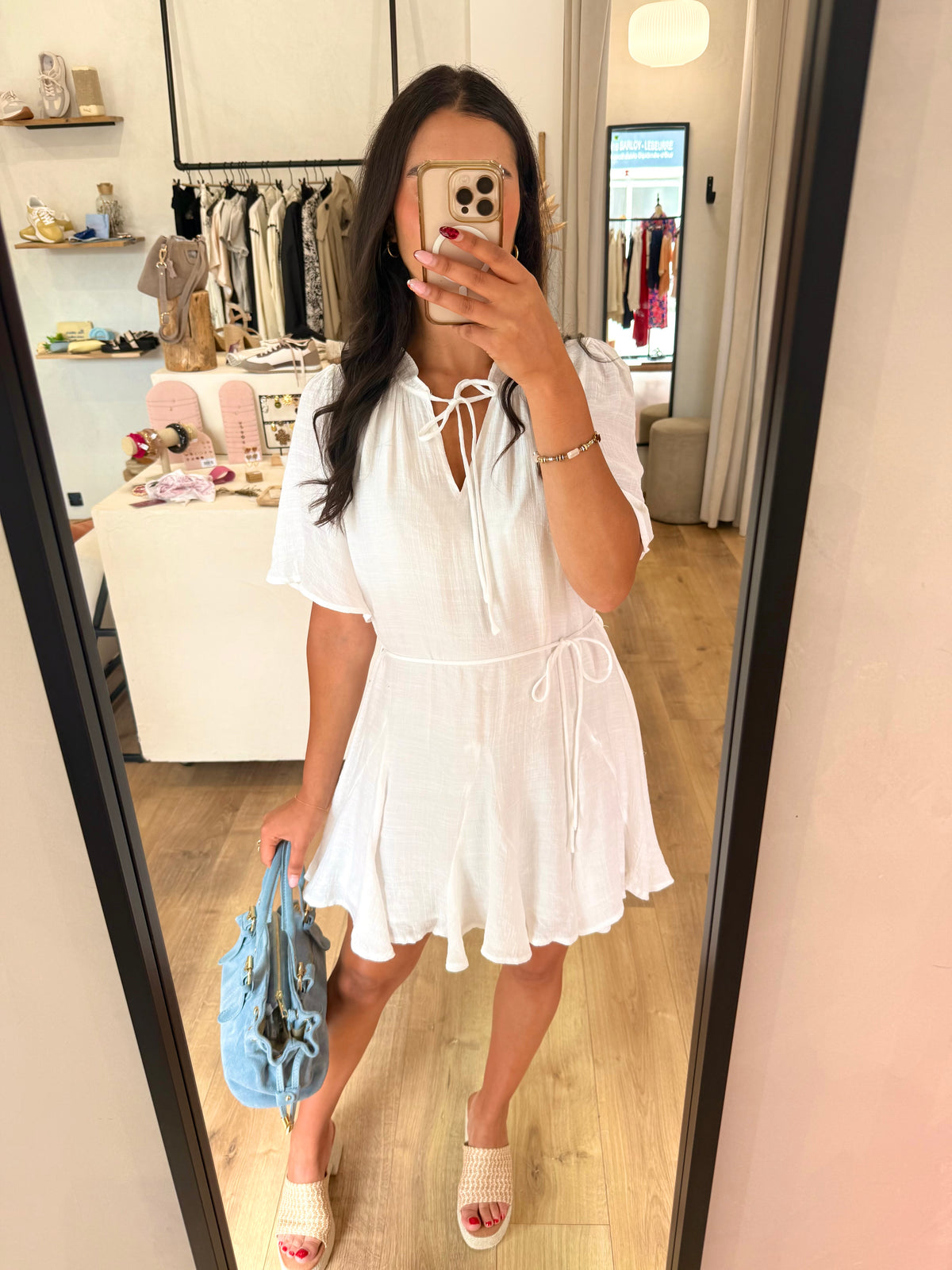 Robe Blanc - Lina