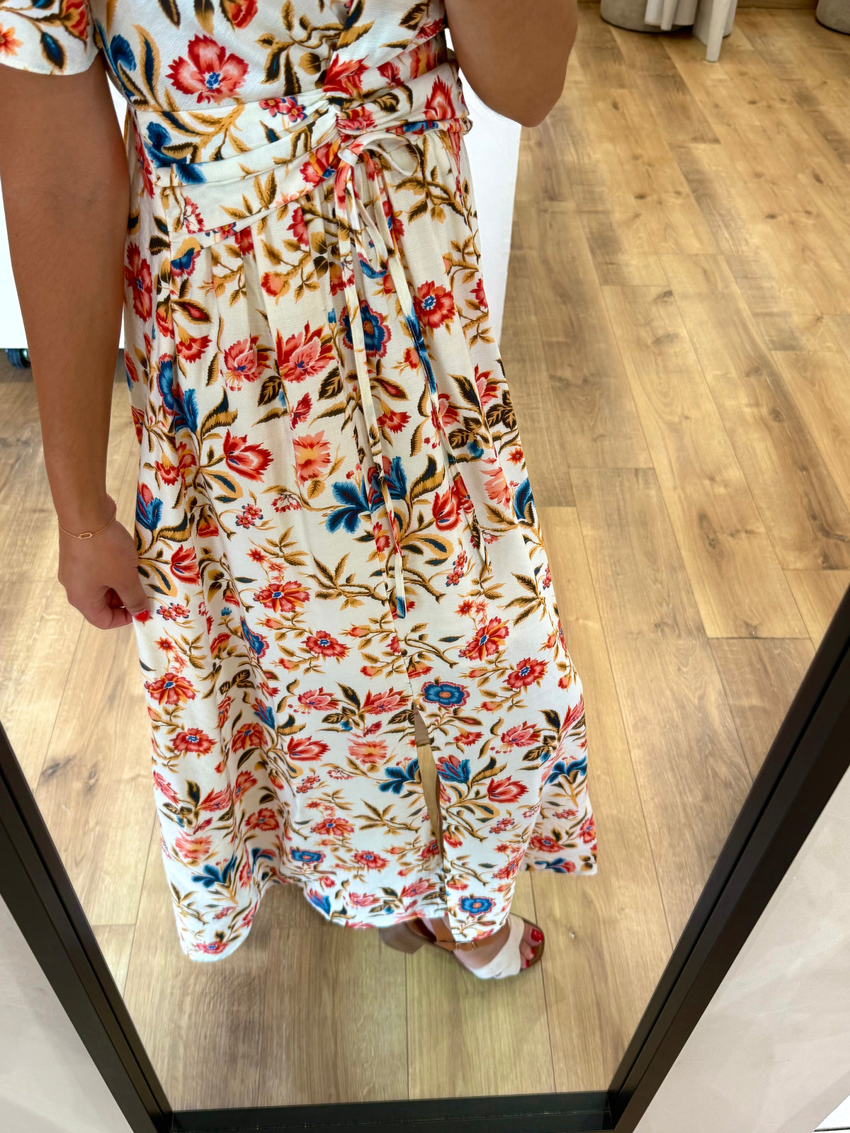 Robe longue motifs - stella