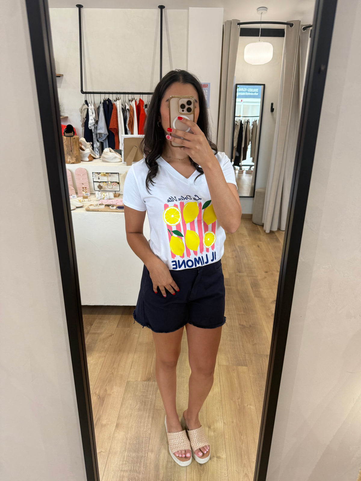 Teeshirt jaune - citron
