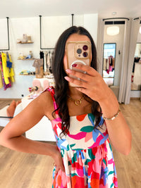 Robe Motifs Rose - Manon