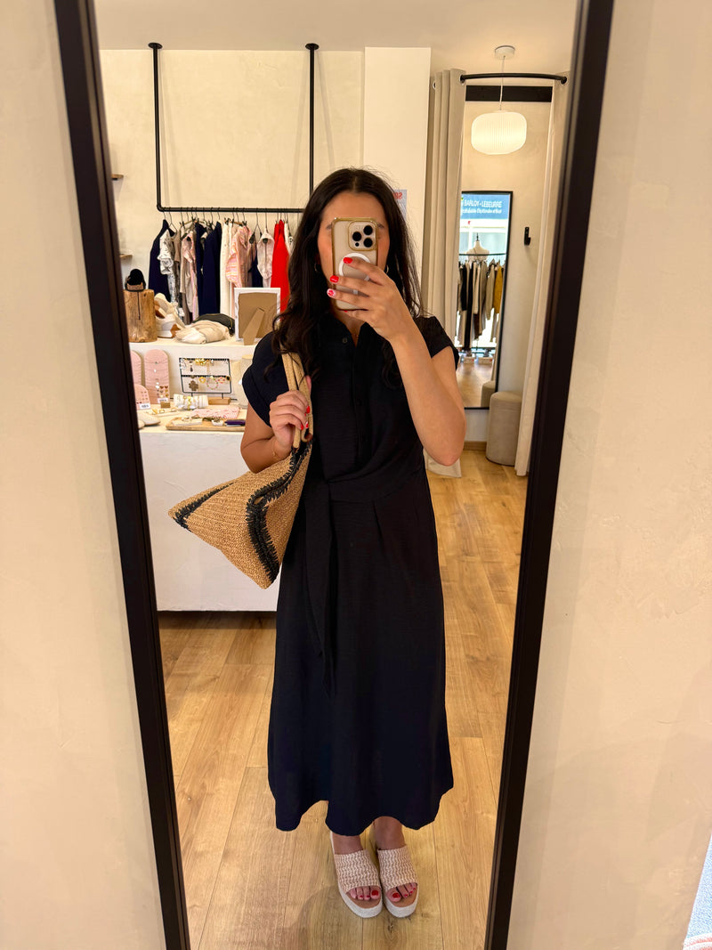 Robe longue noir - Léane