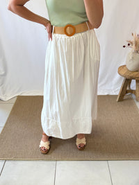 Jupe broderie blanc - Minus