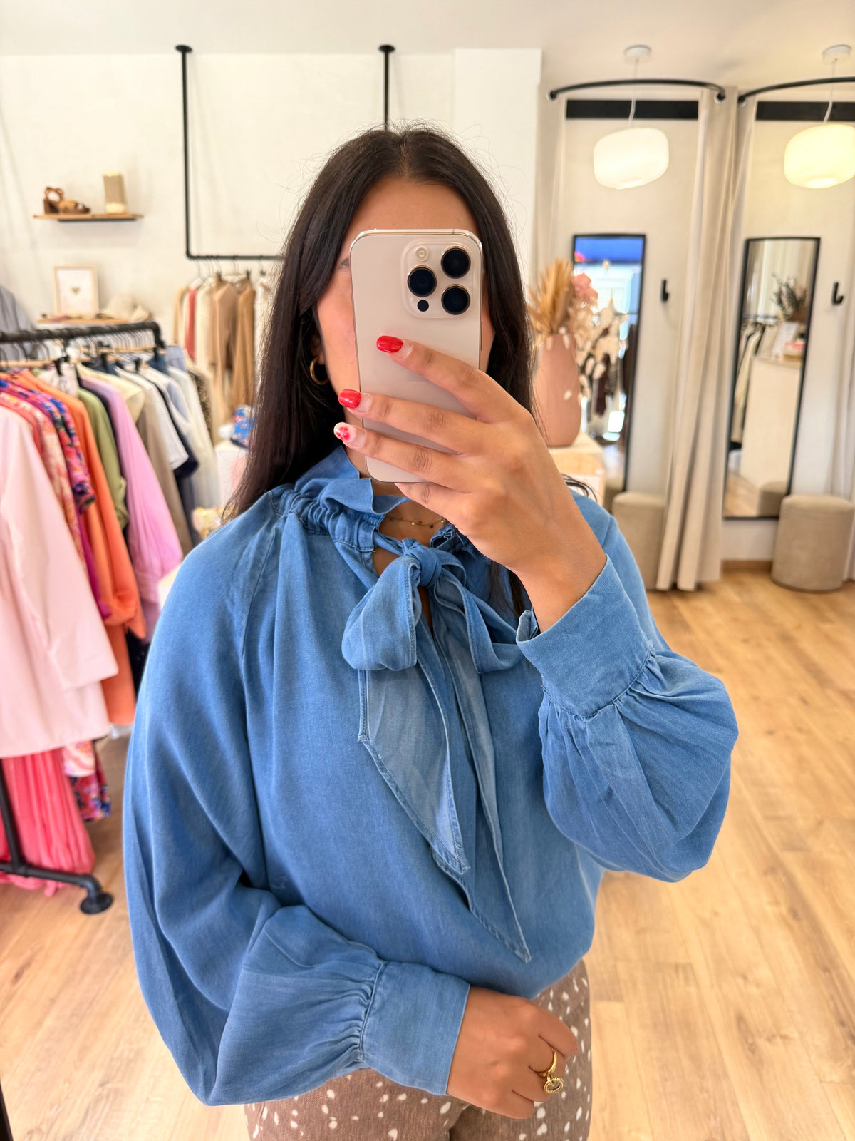 Blouse jean - Julia