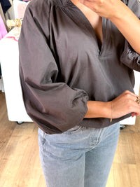 Blouse choco - Lea