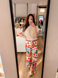 Haut crochet beige - Mya