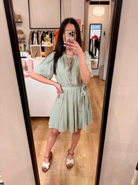 Robe courte vert - Giulia