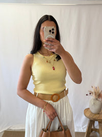 Top jaune - Celia