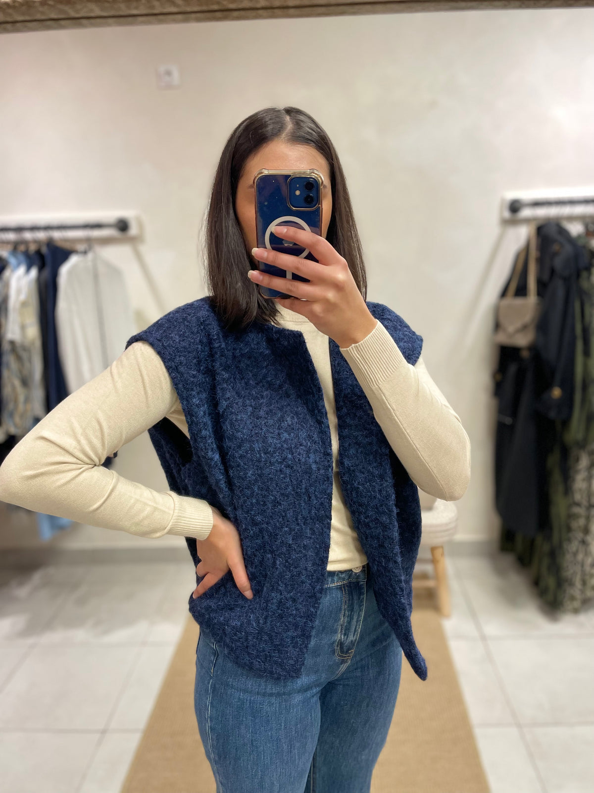 Gilet Bleu - OLISE