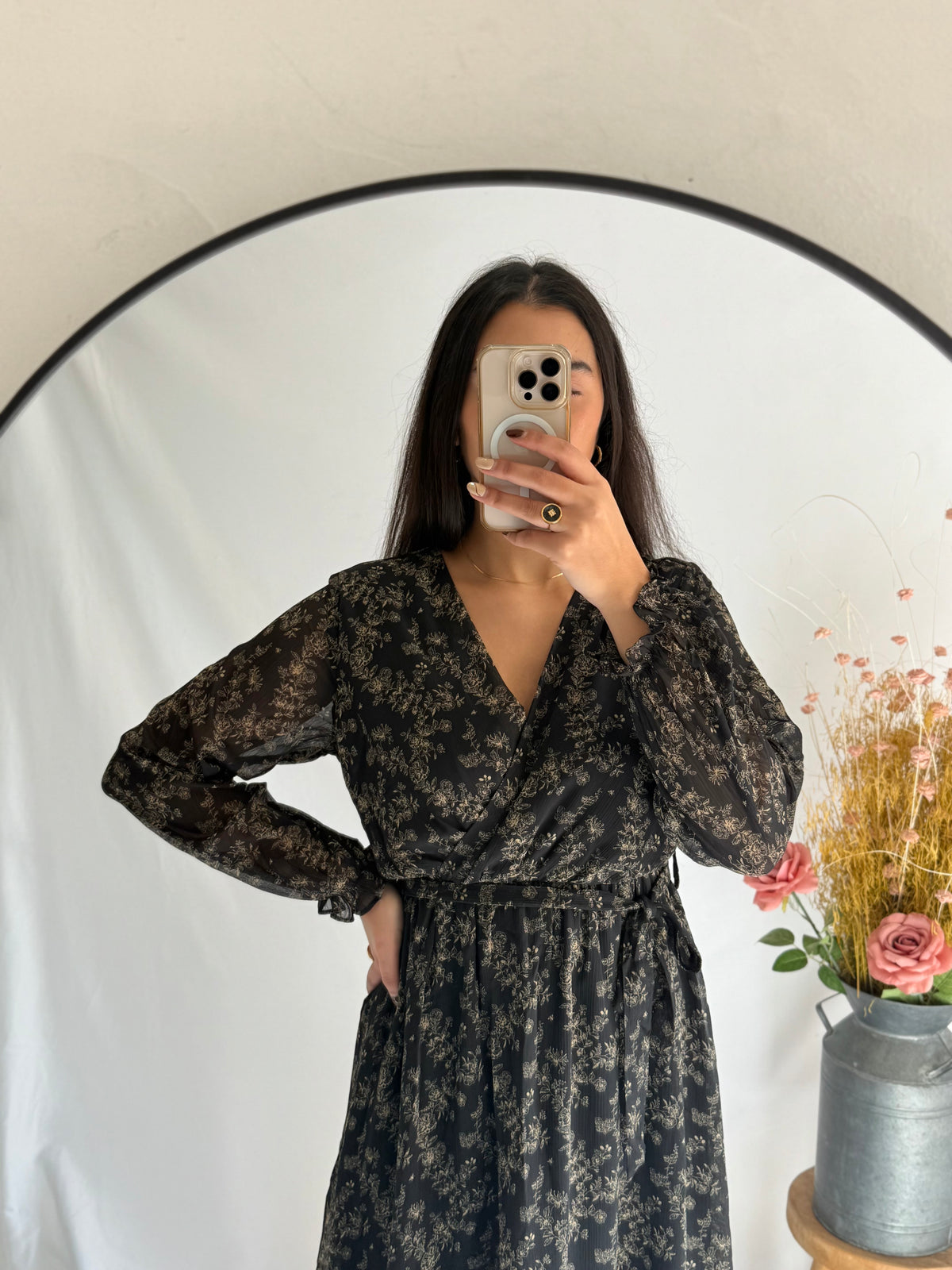 Robe courte noir - Alma