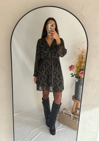 Robe courte noir - Alma