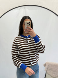 Haut rayure choco - Vic