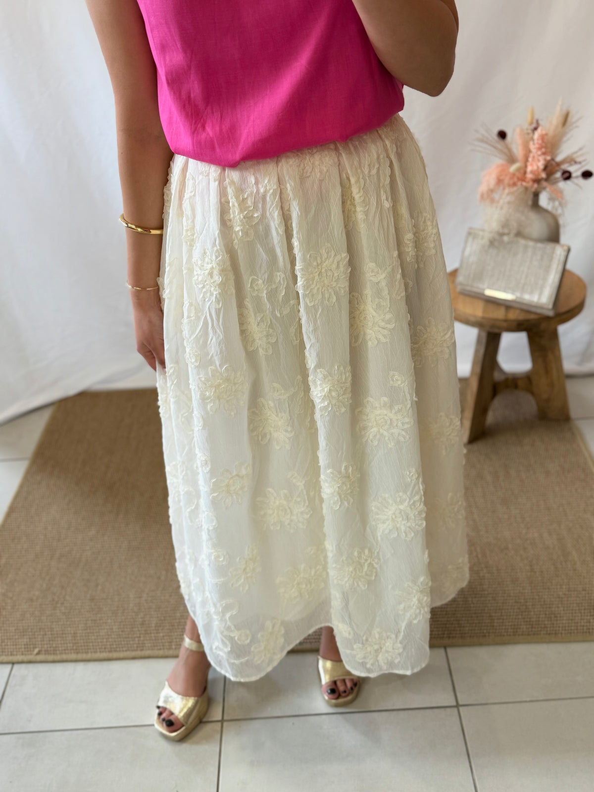 Jupe broderie - Juliette