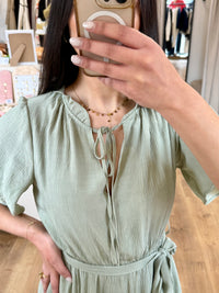Robe courte vert - Giulia