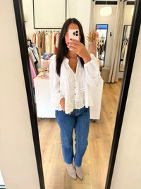 Blouse écru - Paula