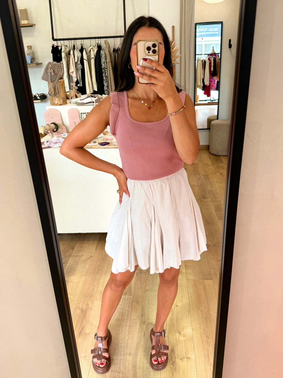 Top Vieux Rose - Cloe