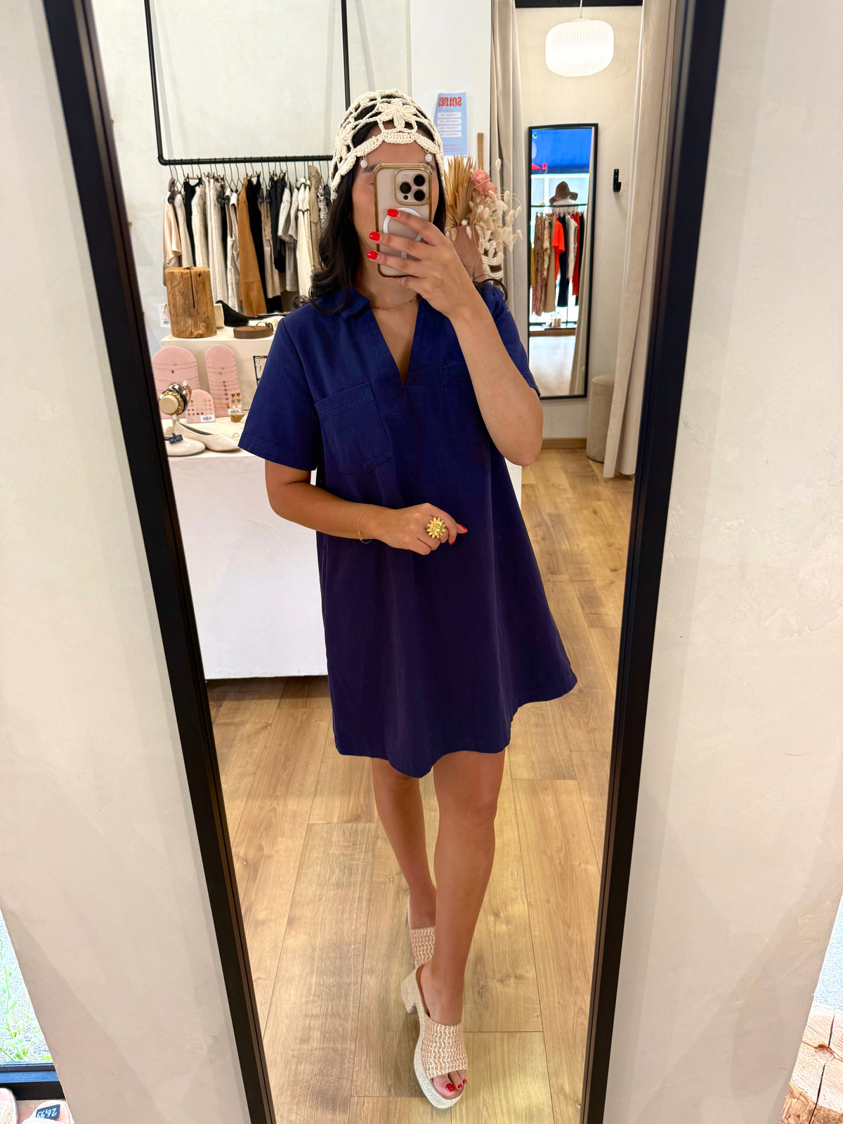 Robe marine - Elisa