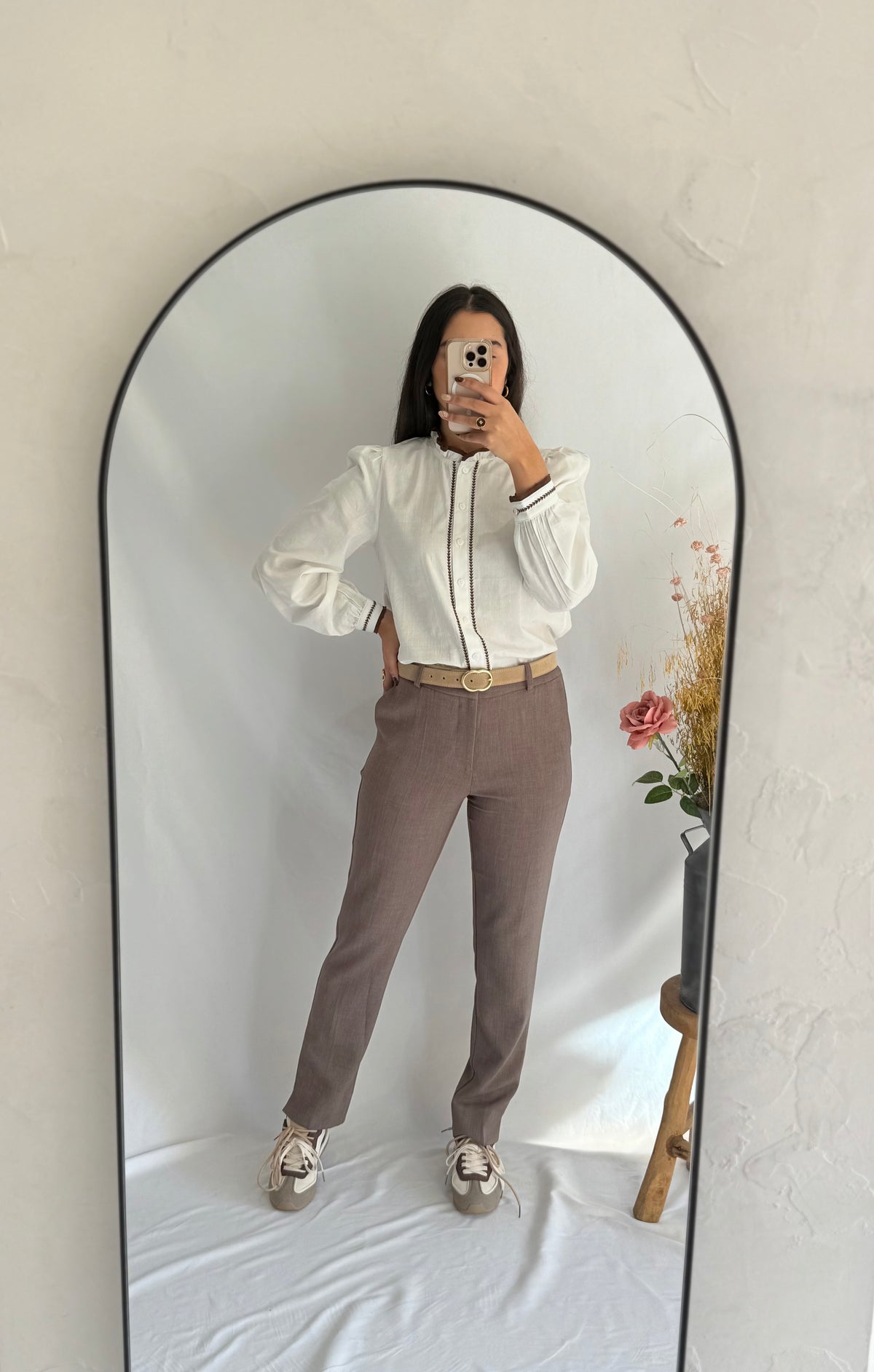 Pantalon taupe - Hortence