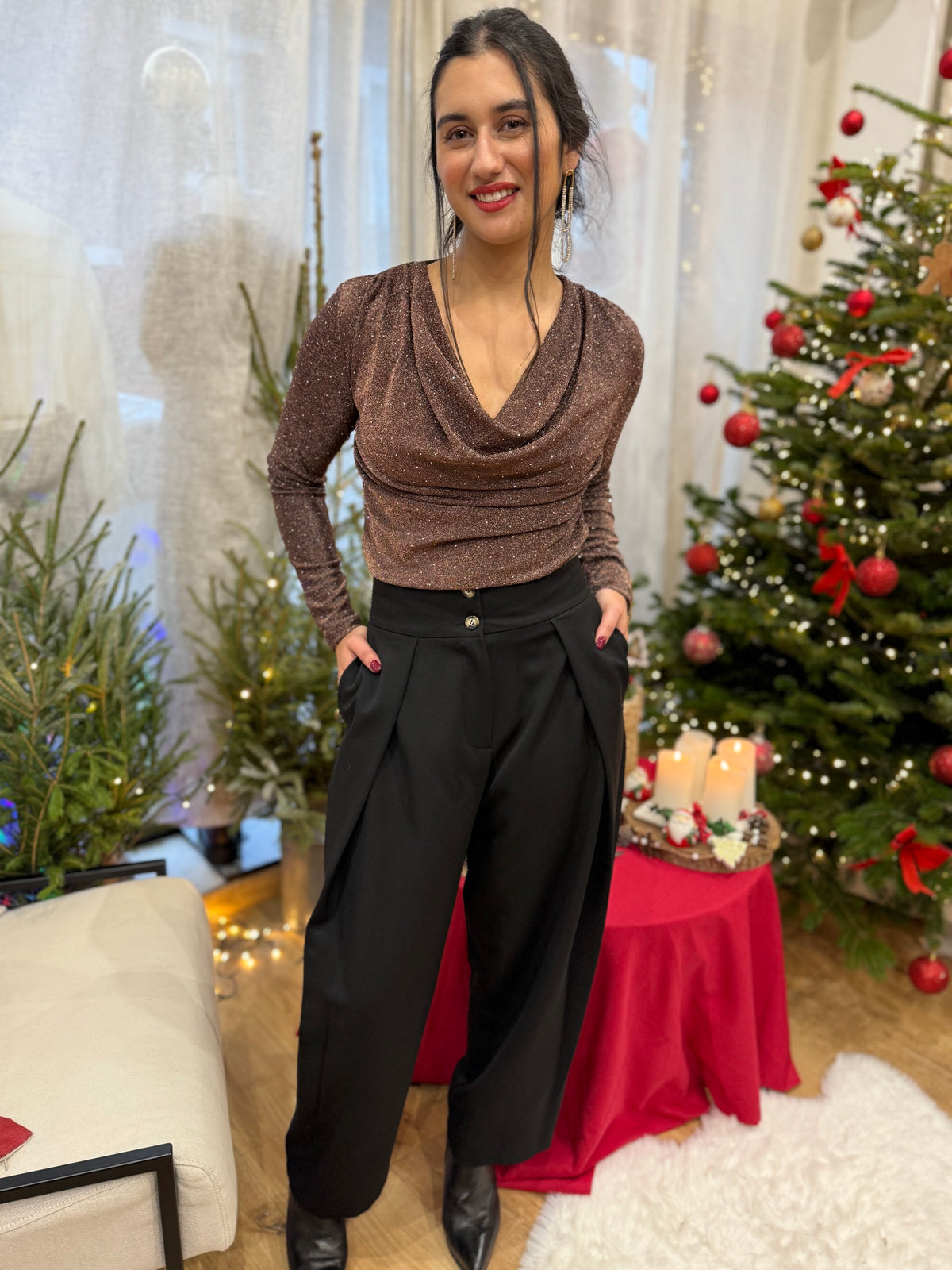 Haut café  brillant - Ashler