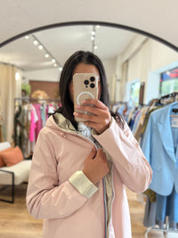 Parka rose argent- Leon