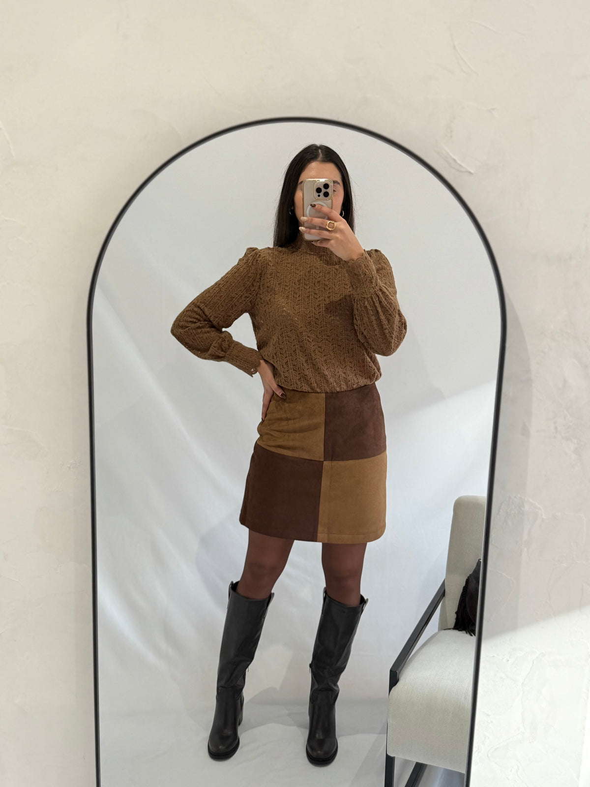 Blouse choco - Laura