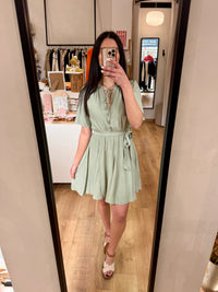 Robe courte vert - Giulia