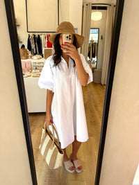 Robe courte blanc - Agatha