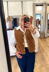 Gilet moumoute Camel GT - Ezio