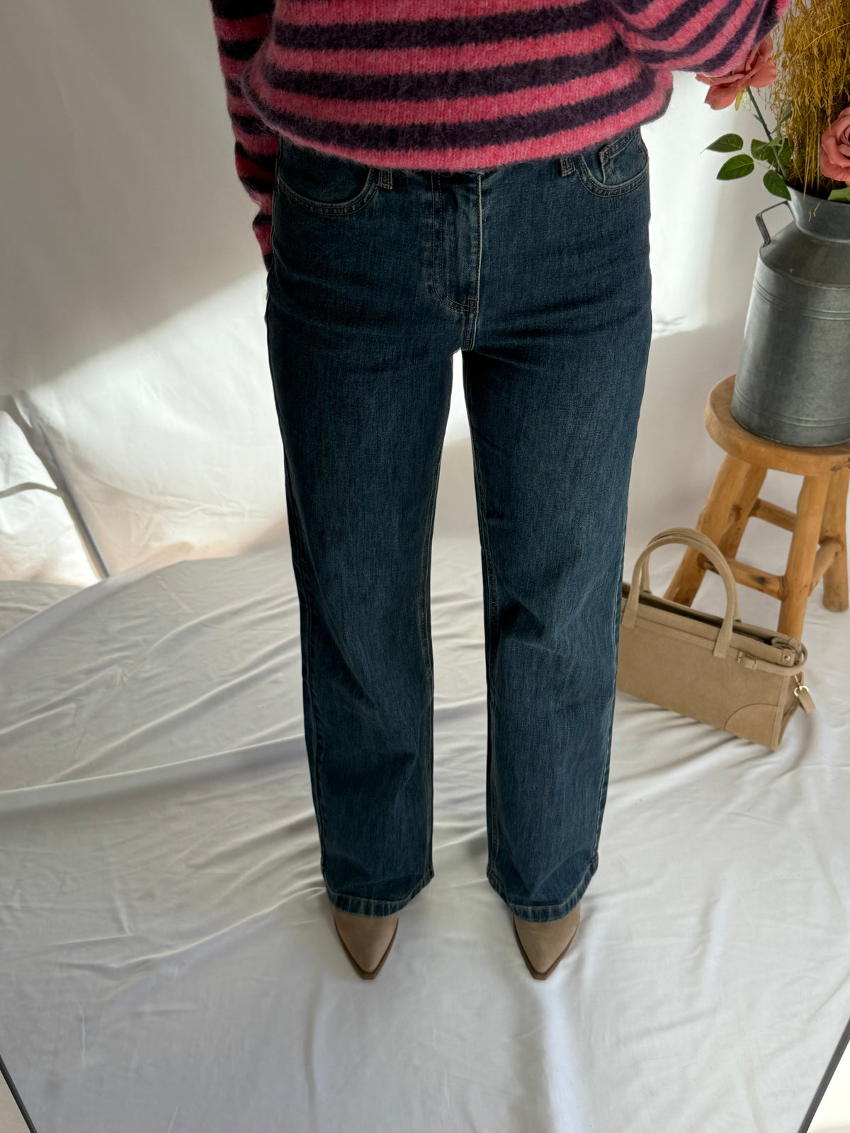 Jean bleu foncé - Barbara