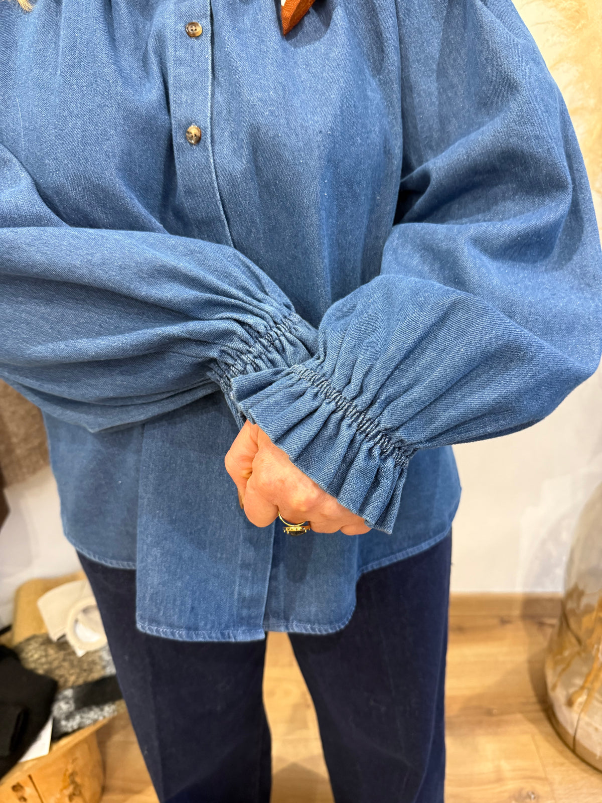 Blouse jean GT - Victorine