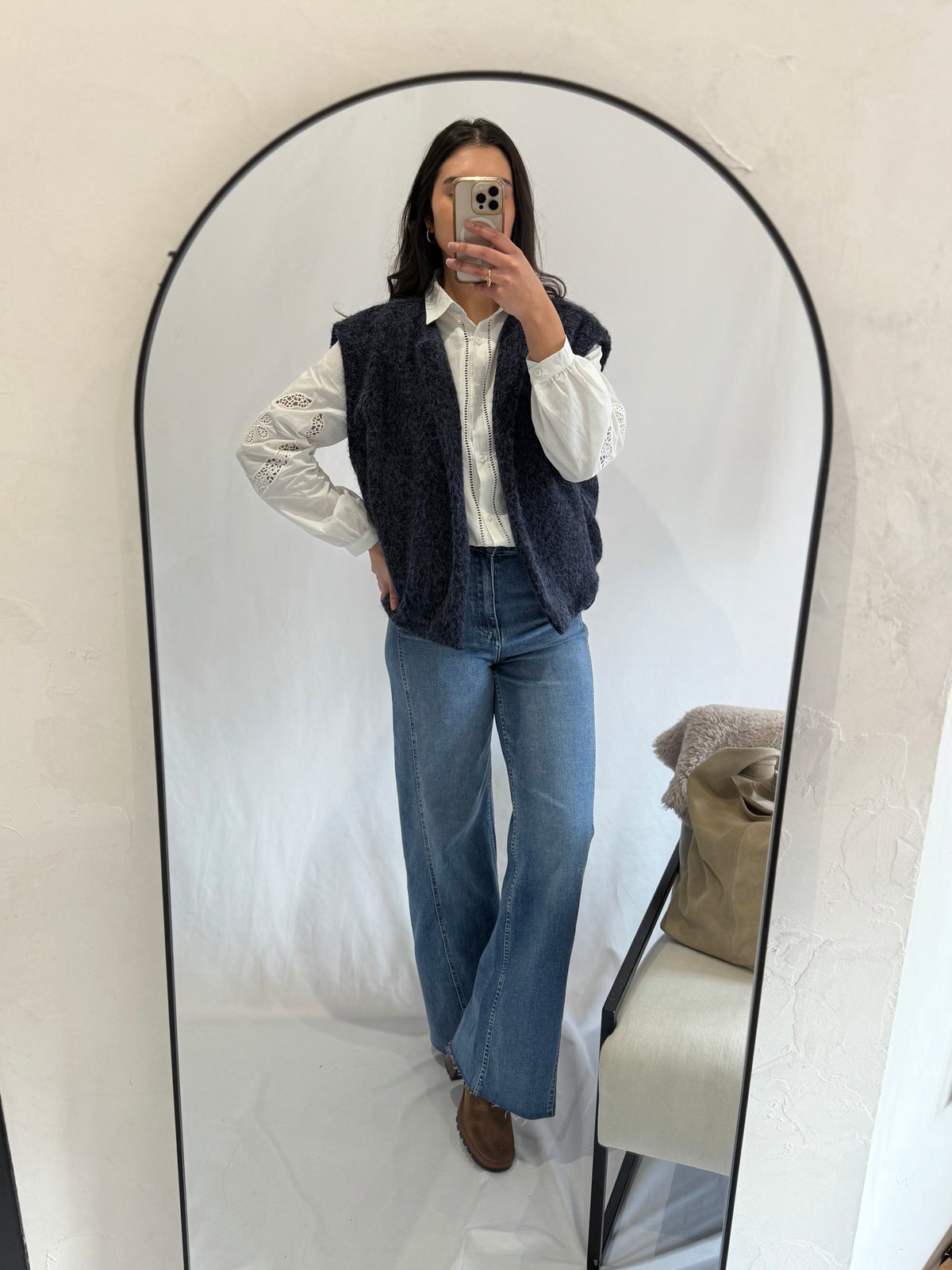 Gilet marine - ASTHER