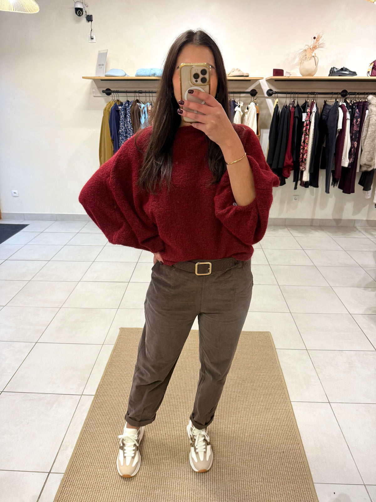 Pantalon velours choco - Chloé