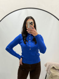 Haut bleu royal - Zolia