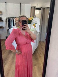 Robe longue Terracota - Ilona