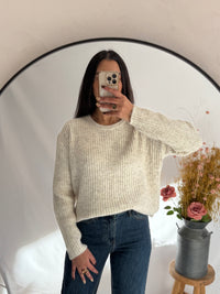 Pull avec col beige - Hugo