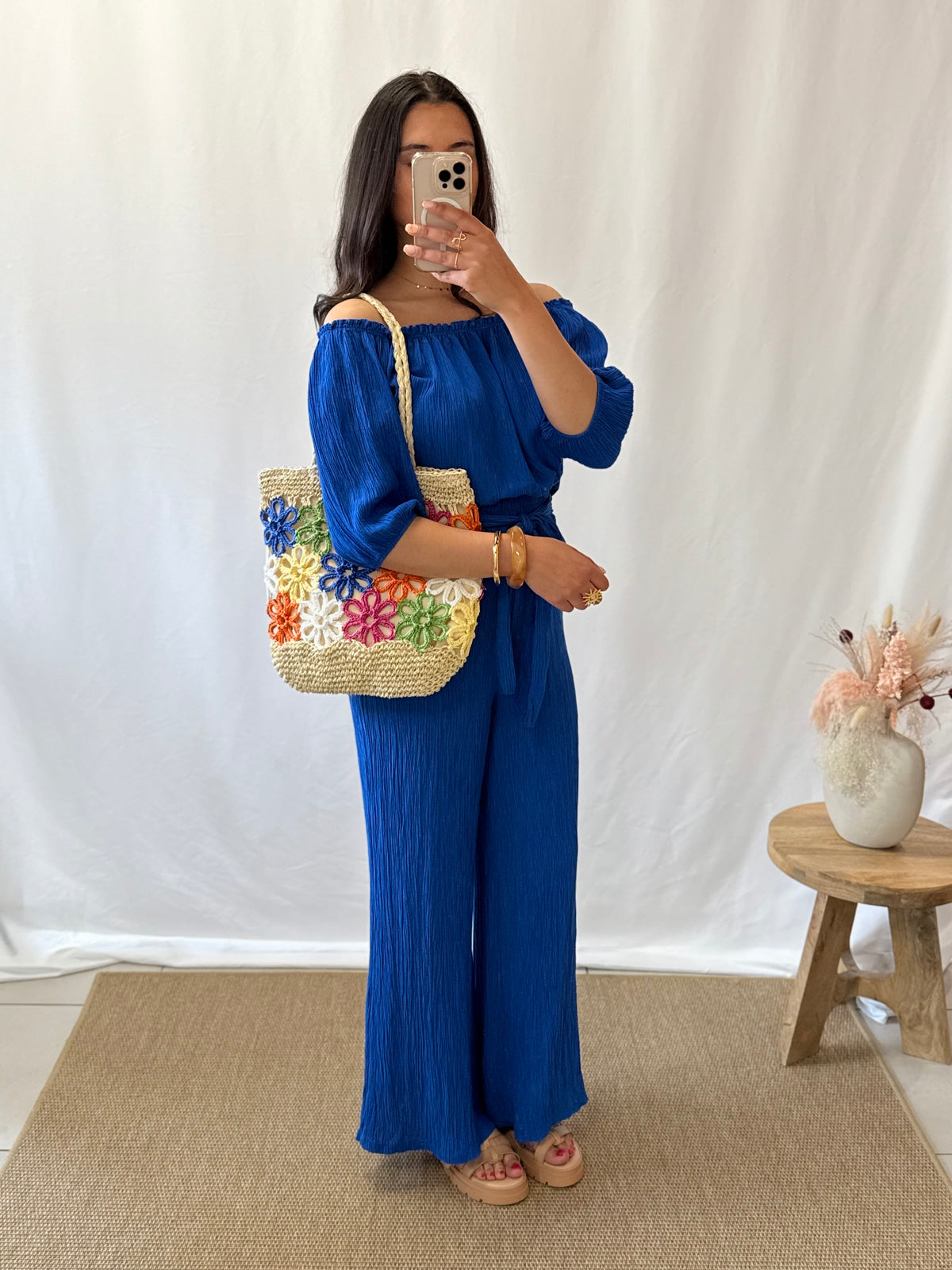 Ensemble bleu royal - Luna