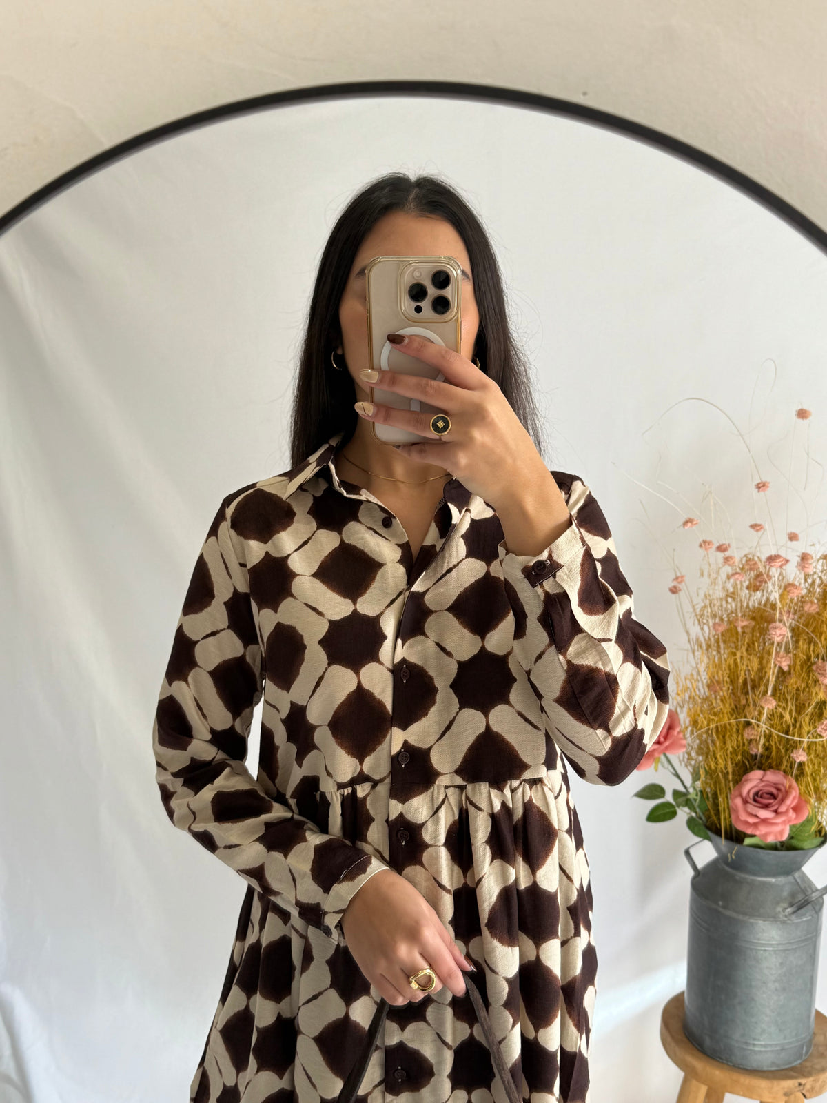 Robe courte choco - Leonie