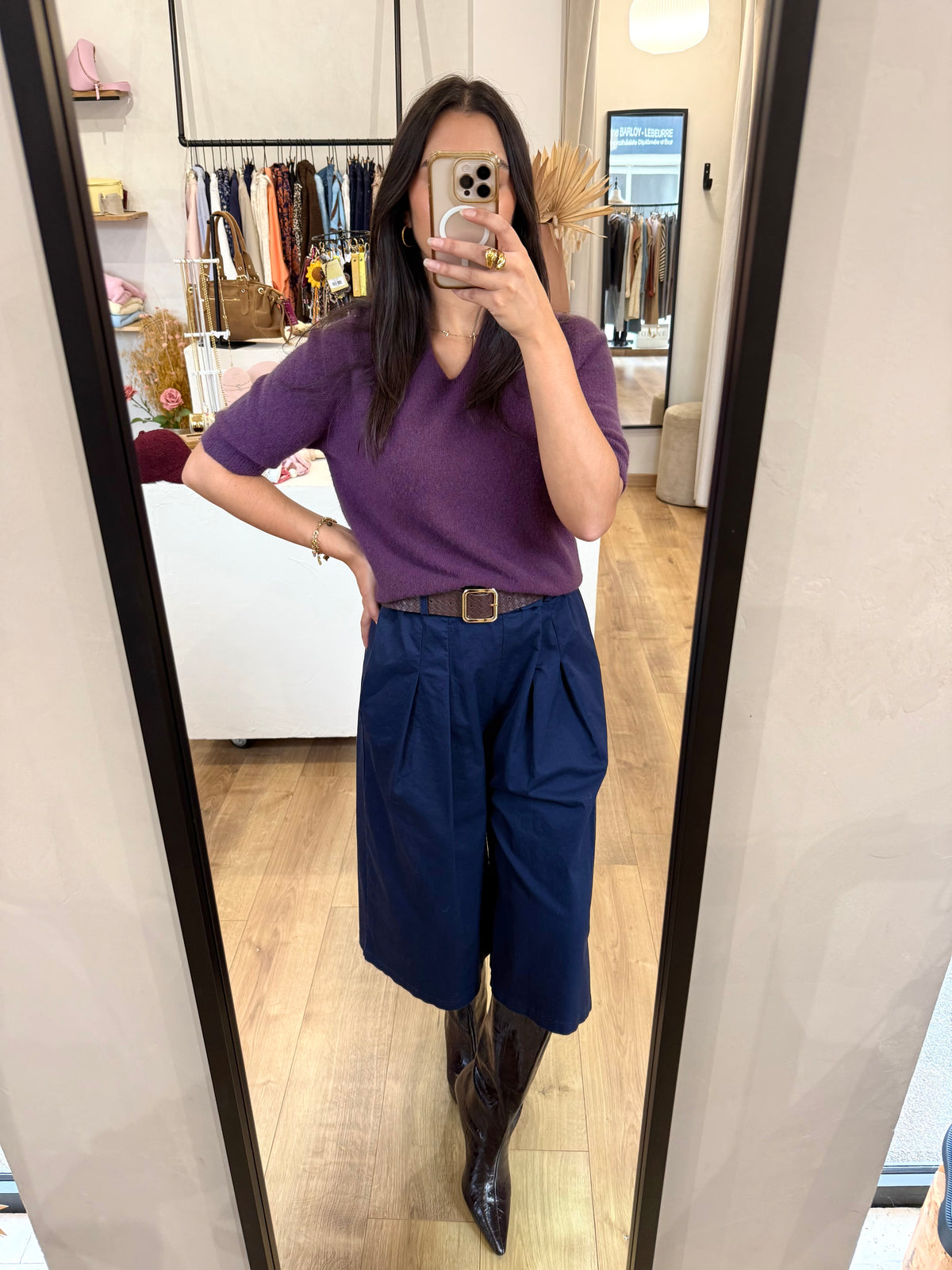 Pantalon marine - Hugo