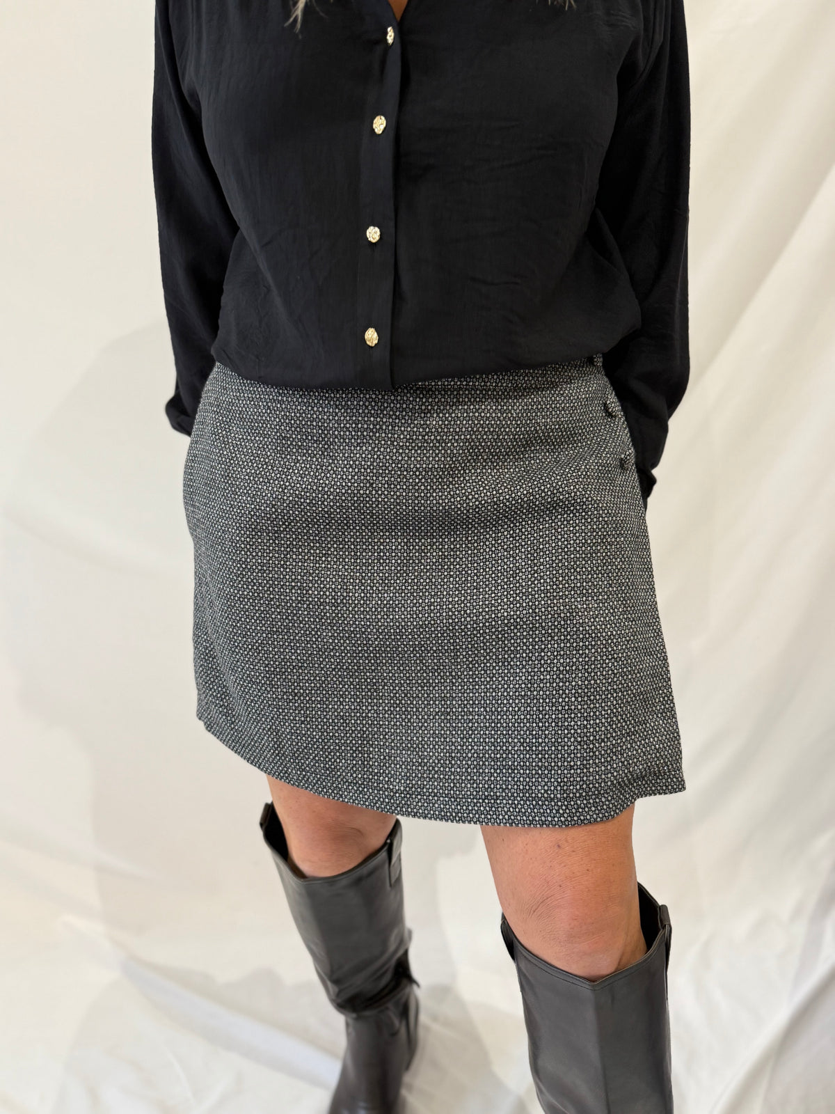 Jupe short noir GT - Olivia