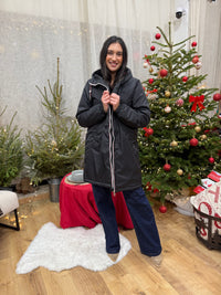 Parka fourrée noir - Leon